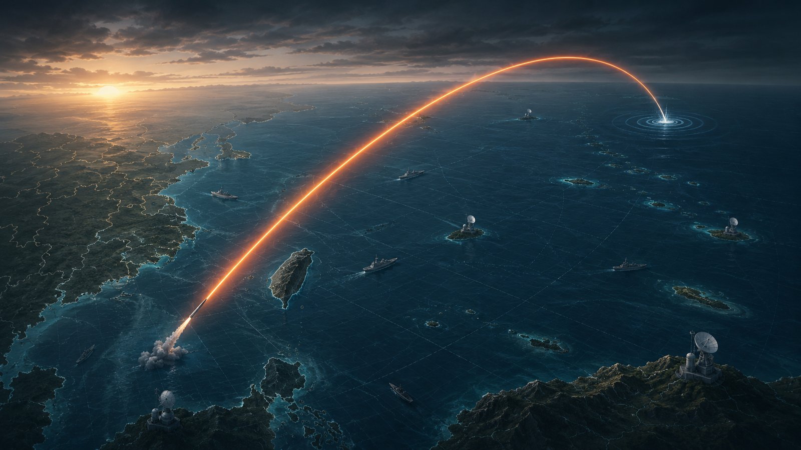Taiwan intelligence says China's Pacific missile was fired from the surface, as island nations demand answers