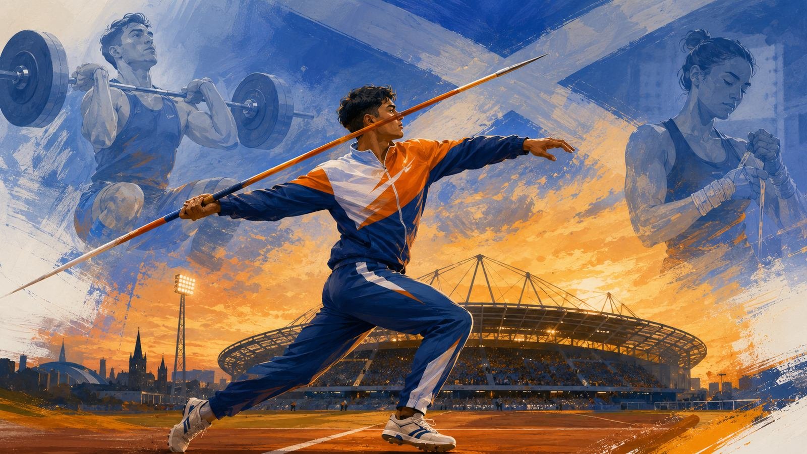 CWG 2026: Neeraj Chopra Headlines India's 125-Member Squad