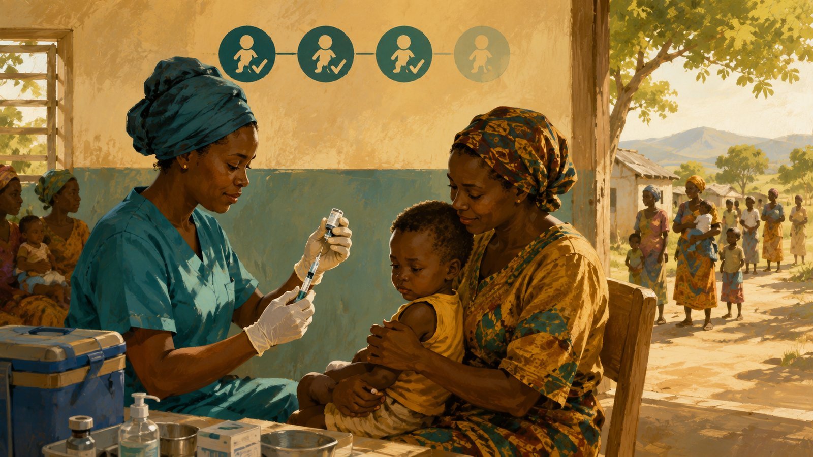 Africa's Malaria Vaccine Rollout Saves Lives But Faces a Fourth-Dose Test
