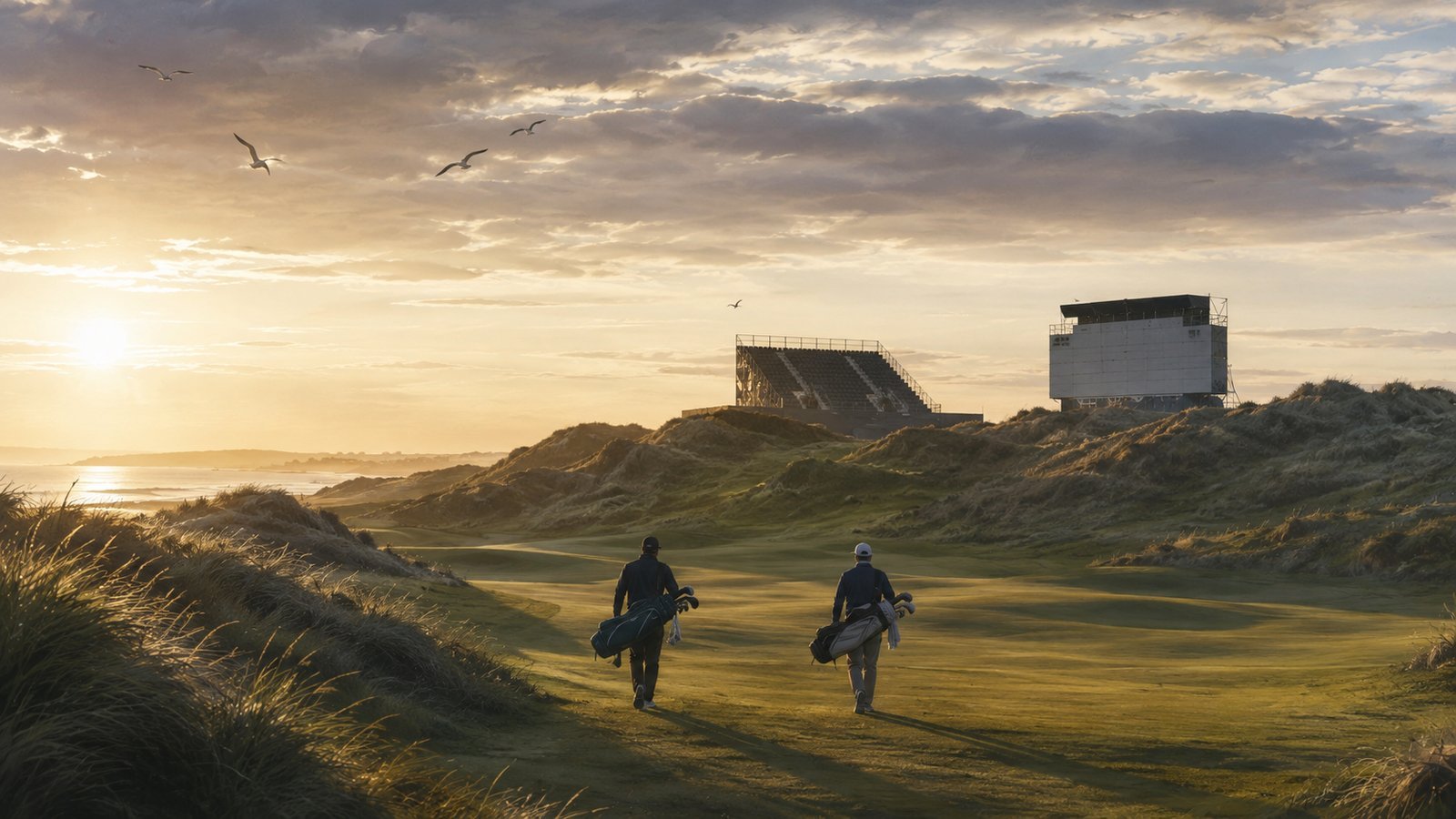 Dan Brown and Sungjae Im share early Open lead as Royal Birkdale bares its teeth