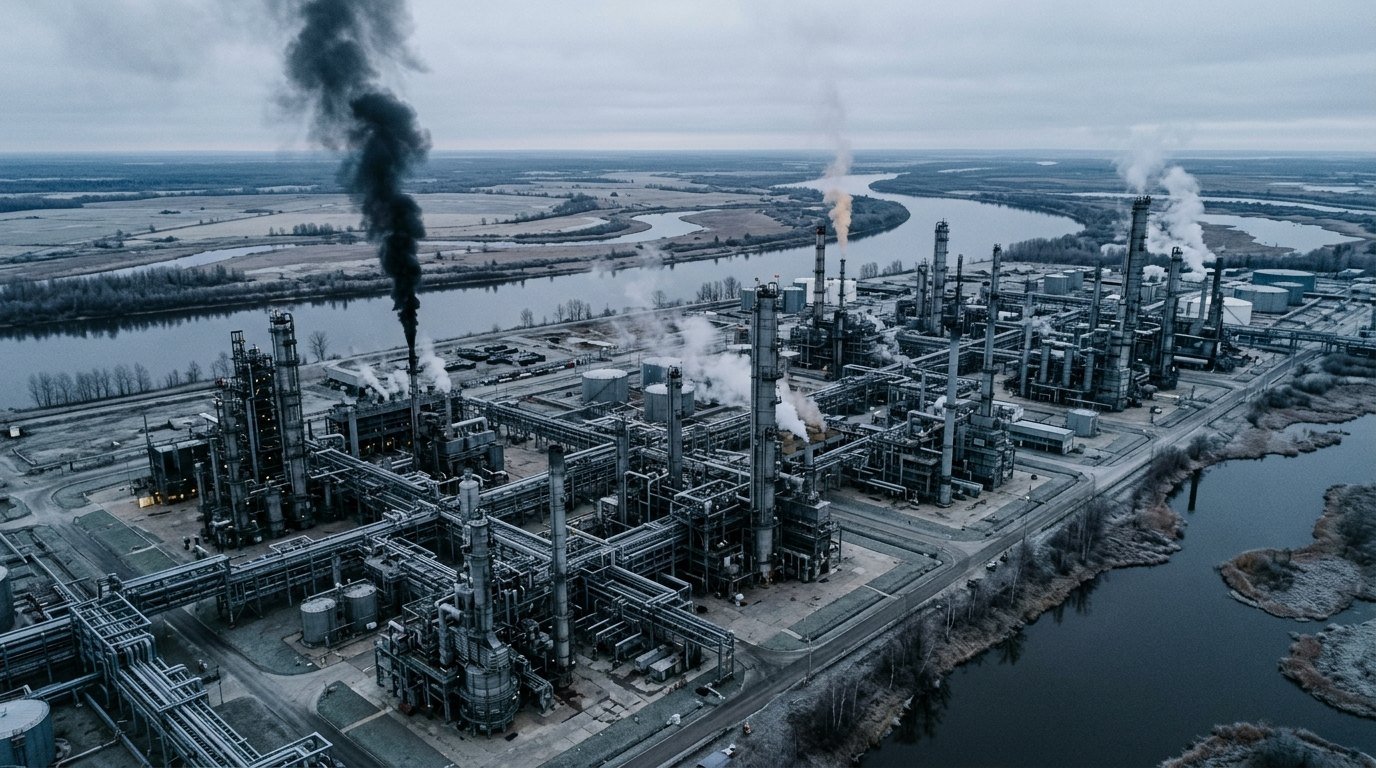 Ukrainian Drones Set Fire to the Novokuibyshevsk Refinery and an Ozon Warehouse in Samara Oblast