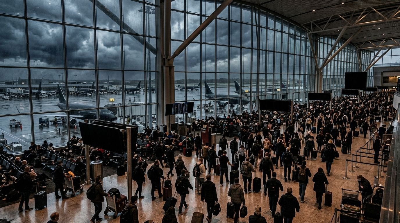 America's Summer of Flight Disruption Deepens, With Storms, Staffing Gaps and Rebooking Waits Stretching to Three Days